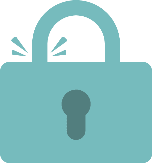 evrp_icon-dsgvo Icon eines geschlossenen Schlosses